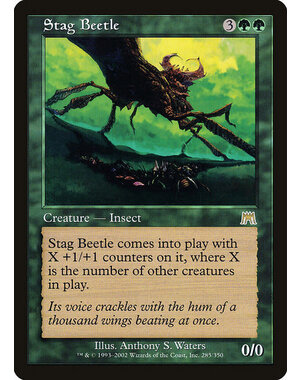 Magic: The Gathering Stag Beetle (285) Lightly Played