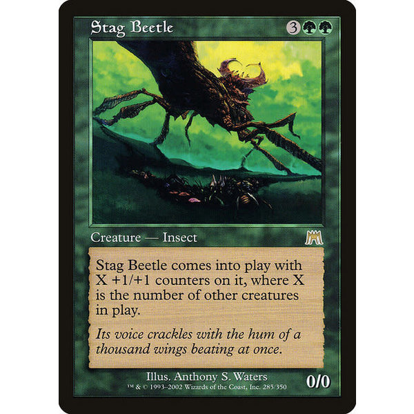 Magic: The Gathering Stag Beetle (285) Lightly Played