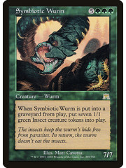 Magic: The Gathering Symbiotic Wurm (289) Lightly Played