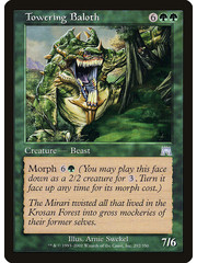 Magic: The Gathering Towering Baloth (292) Lightly Played