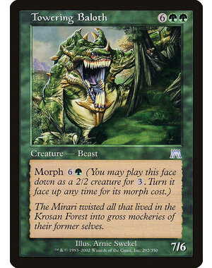 Magic: The Gathering Towering Baloth (292) Lightly Played