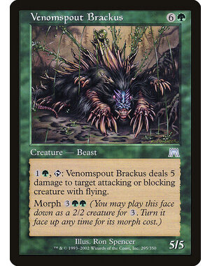 Magic: The Gathering Venomspout Brackus (295) Lightly Played