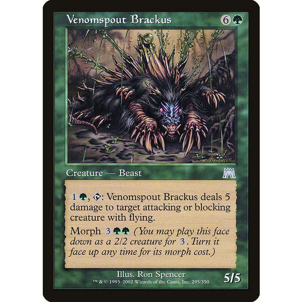 Magic: The Gathering Venomspout Brackus (295) Lightly Played