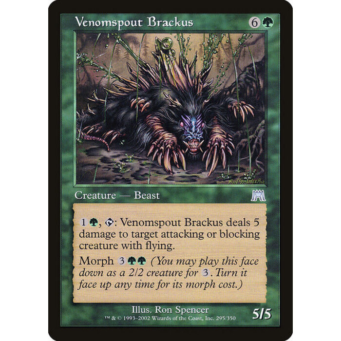Magic: The Gathering Venomspout Brackus (295) Lightly Played