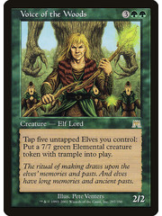 Magic: The Gathering Voice of the Woods (297) Lightly Played