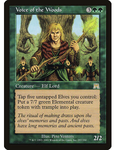 Magic: The Gathering Voice of the Woods (297) Lightly Played