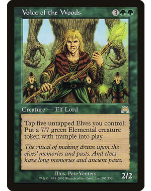 Magic: The Gathering Voice of the Woods (297) Lightly Played