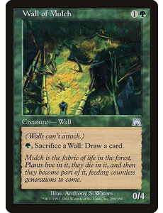 Magic: The Gathering Wall of Mulch (298) Lightly Played