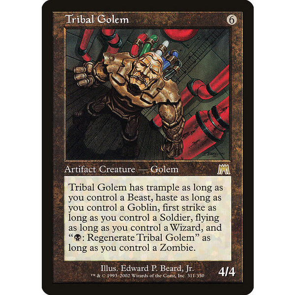 Magic: The Gathering Tribal Golem (311) Lightly Played
