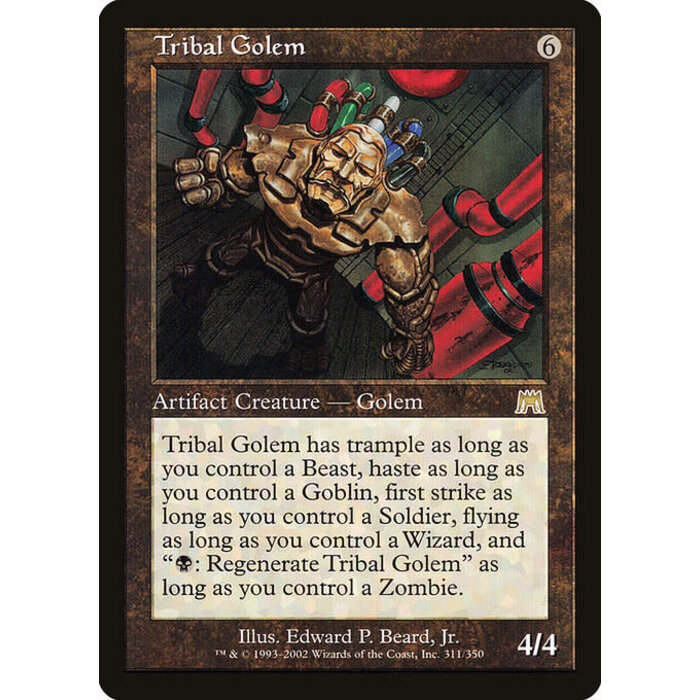 Magic: The Gathering Tribal Golem (311) Lightly Played