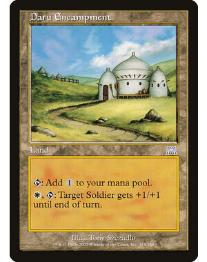 Magic: The Gathering Daru Encampment (315) Lightly Played