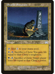Magic: The Gathering Starlit Sanctum (325) Moderately Played