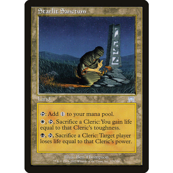 Magic: The Gathering Starlit Sanctum (325) Moderately Played