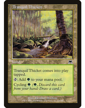 Magic: The Gathering Tranquil Thicket (326) Lightly Played