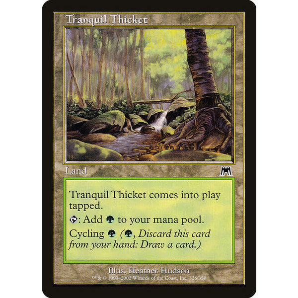 Magic: The Gathering Tranquil Thicket (326) Lightly Played