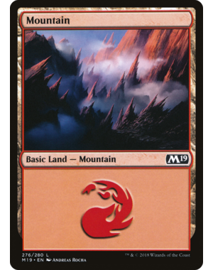Magic: The Gathering Mountain (276) (276) Near Mint Foil