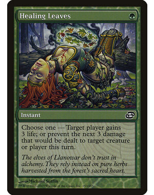 Magic: The Gathering Healing Leaves (150) Moderately Played