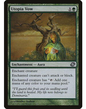 Magic: The Gathering Utopia Vow (142) Moderately Played