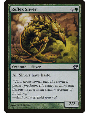 Magic: The Gathering Reflex Sliver (138) Moderately Played