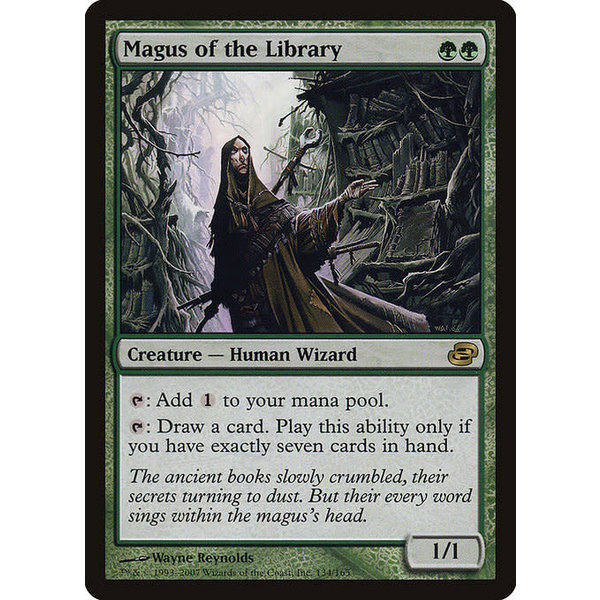 Magic: The Gathering Magus of the Library (134) Moderately Played
