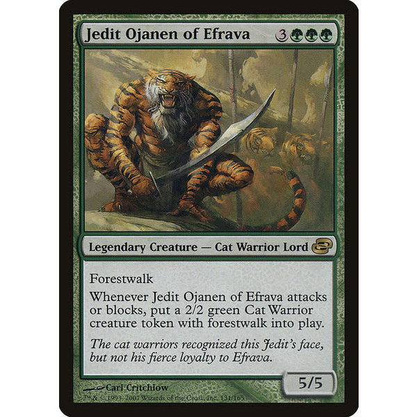Magic: The Gathering Jedit Ojanen of Efrava (131) Lightly Played