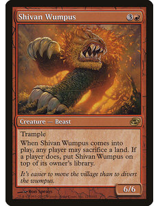 Magic: The Gathering Shivan Wumpus (121) Lightly Played