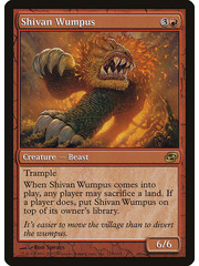 Magic: The Gathering Shivan Wumpus (121) Moderately Played Foil - Chinese (S)