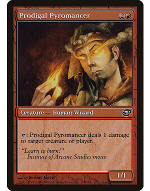 Magic: The Gathering Prodigal Pyromancer (118) Moderately Played