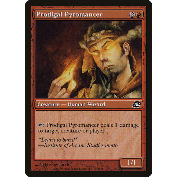 Magic: The Gathering Prodigal Pyromancer (118) Moderately Played