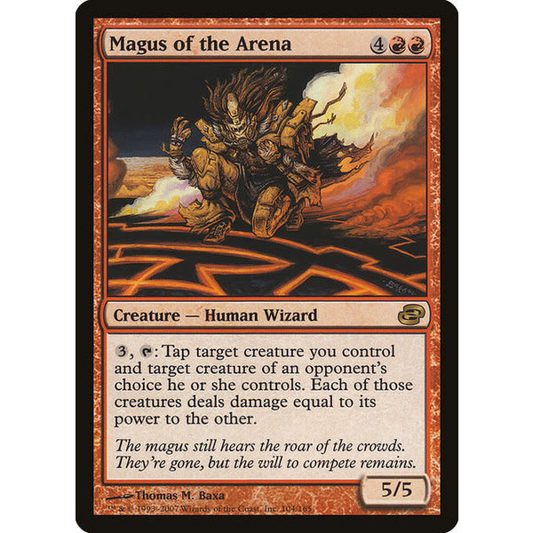 Magic: The Gathering Magus of the Arena (104) Moderately Played