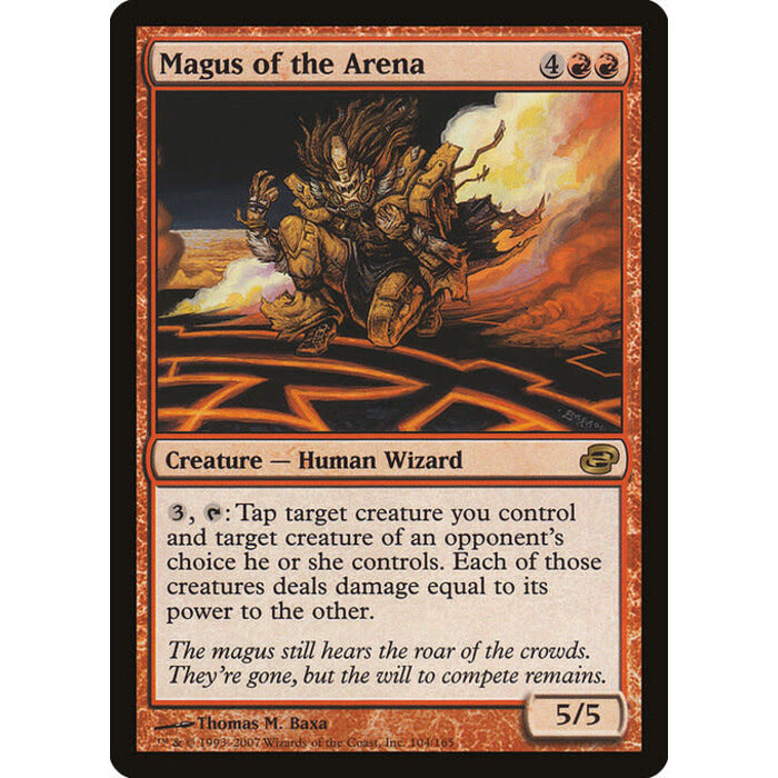 Magic: The Gathering Magus of the Arena (104) Moderately Played