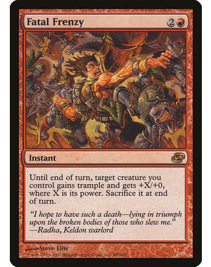 Magic: The Gathering Fatal Frenzy (098) Lightly Played