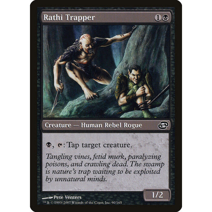 Magic: The Gathering Rathi Trapper (090) Moderately Played