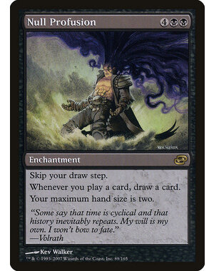Magic: The Gathering Null Profusion (089) Moderately Played