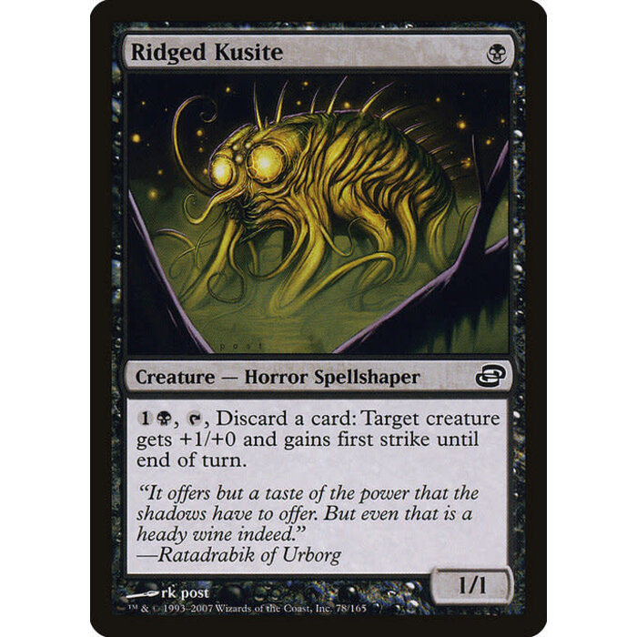 Magic: The Gathering Ridged Kusite (078) Moderately Played