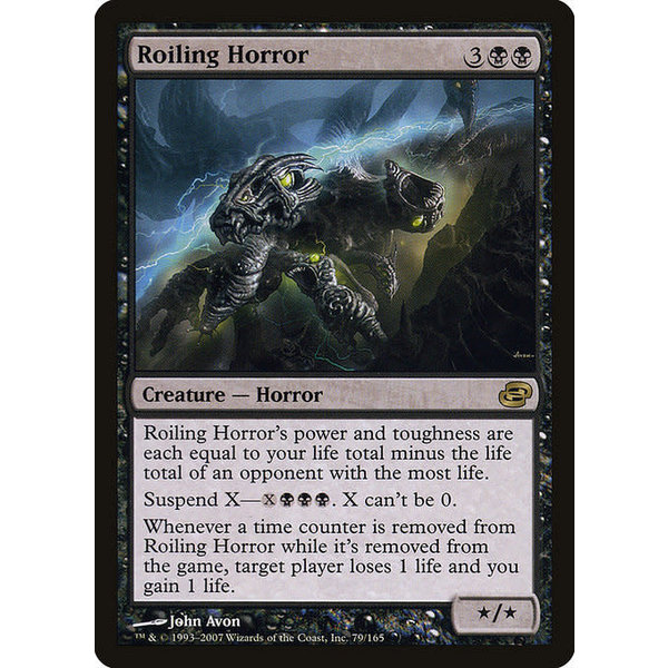 Magic: The Gathering Roiling Horror (079) Lightly Played