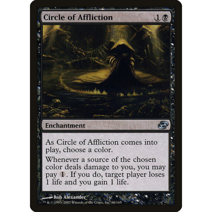 Magic: The Gathering Circle of Affliction (066) Moderately Played