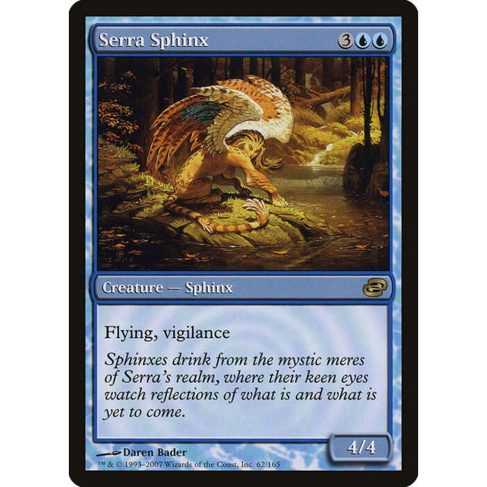 Magic: The Gathering Serra Sphinx (062) Moderately Played