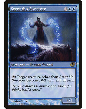 Magic: The Gathering Serendib Sorcerer (061) Moderately Played