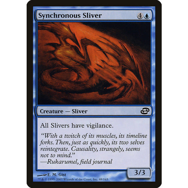 Magic: The Gathering Synchronous Sliver (048) Lightly Played