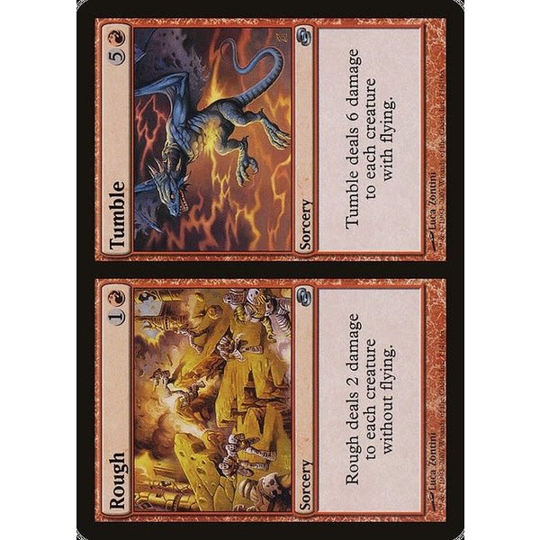 Magic: The Gathering Rough // Tumble (114) Lightly Played