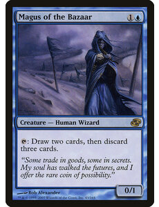 Magic: The Gathering Magus of the Bazaar (043) Moderately Played