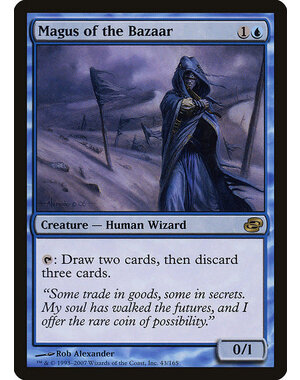 Magic: The Gathering Magus of the Bazaar (043) Moderately Played