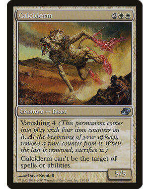 Magic: The Gathering Calciderm (023) Moderately Played Foil