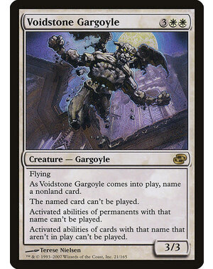 Magic: The Gathering Voidstone Gargoyle (021) Moderately Played