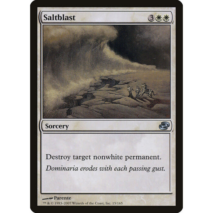 Magic: The Gathering Saltblast (015) Moderately Played