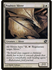 Magic: The Gathering Poultice Sliver (011) Moderately Played