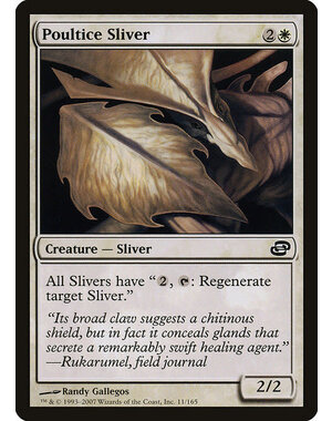 Magic: The Gathering Poultice Sliver (011) Moderately Played