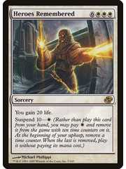 Magic: The Gathering Heroes Remembered (007) Moderately Played
