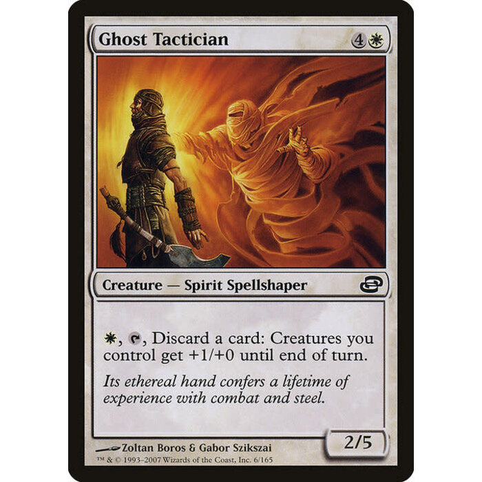 Magic: The Gathering Ghost Tactician (006) Moderately Played